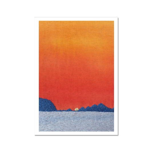 Basque Sunset - Fine Art Print